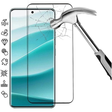 Protecteur d’Écran Xiaomi Redmi Note 14 Pro/14 Pro 5G/Poco X7 en Verre Trempé Full Cover - Bord Noir