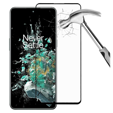 Protecteur d\'Écran Complet OnePlus 10T en Verre Trempé - Noir