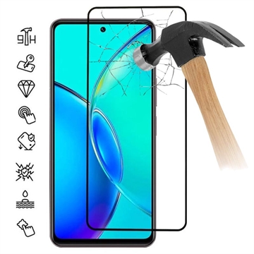 Protecteur d’Écran vivo Y27s en Verre Trempé Full Cover - Bord Noir