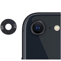 Protecteur d'Objectif iPhone SE (2022)/SE (2020) en Métal & Verre Trempé