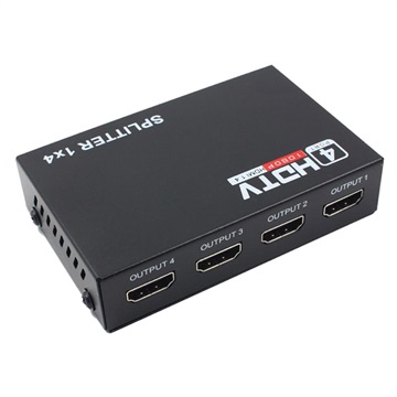 Répartiteur HDMI 1x4 Full HD - Audio & Vidéo - Noir