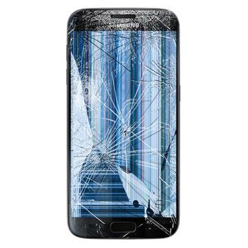 Réparation Ecran LCD et Ecran Tactile Samsung Galaxy S7 (GH97-18523A) - Noir