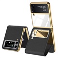 Coque Hybride Samsung Galaxy Z Flip3 5G GKK Galvanisé - Noire