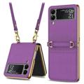 Coque Hybride Samsung Galaxy Z Flip3 5G GKK Mirror - Violete