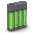 Chargeur de Pile USB & Batterie Externe GP Charge AnyWay AA/AAA