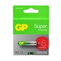 Piles alcalines GP Super G-Tech LR03/AAA