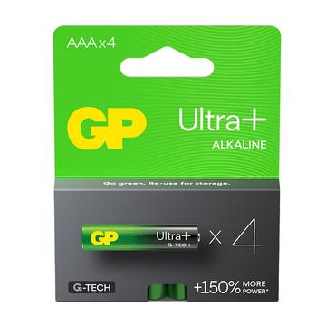 Piles GP Ultra+ G-Tech LR03/AAA - 4 pièces