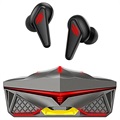 Écouteurs Gaming TWS avec Microphone K98 - Rouge / Noir