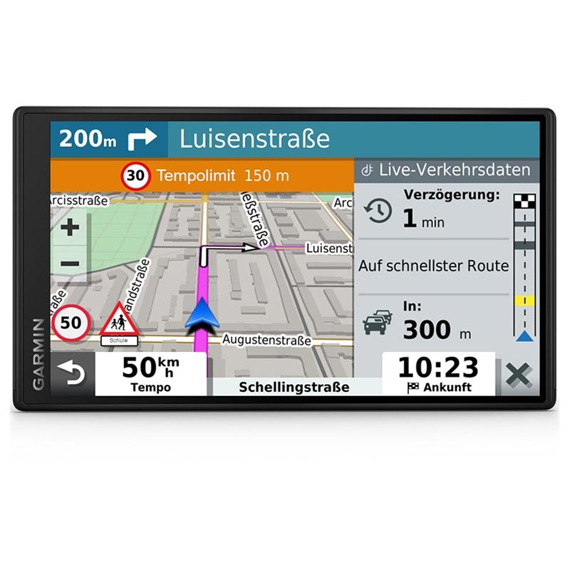 Navigateur Gps Garmin Drivesmart 55 Mt D Cartes Deurope