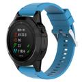 Bracelet Garmin Fenix 5X/Fenix 3 HR/Quatix 3/D2 en Silicone Souple - Azur Clair