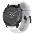 Bracelet Garmin Fenix 7X/6X GPS/6X Pro en Silicone Souple - Blanc