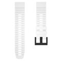 Bracelet Garmin Fenix 7X/6X GPS/6X Pro en Silicone Souple - Blanc