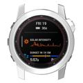 Coque Garmin Fenix 7X/7X Solar en TPU Galvanisé - Argenté