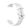Bracelet Garmin Forerunner 245/645 en Silicone Souple - Blanc