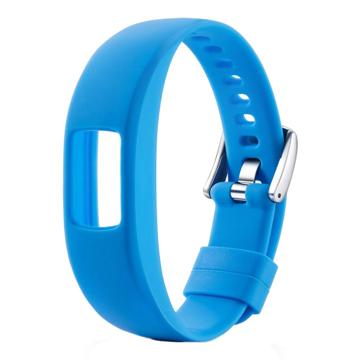 Bracelet Garmin VivoFit 4 en Silicone Souple - Bleu