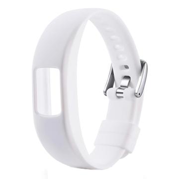 Bracelet Garmin VivoFit 4 en Silicone Souple - Blanc