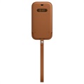 Housse en Cuir avec MagSafe Apple pour iPhone 12 Mini MHMP3ZM/A - Havane