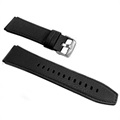 Bracelet Garmin Vivoactive 4 en Cuir Véritable - Noir