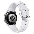 Bracelet Garmin Vivoactive 4 en Cuir Véritable - Blanc