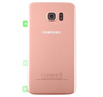 Cache Batterie pour Samsung Galaxy S7 Edge - Rose