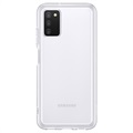 Coque Samsung Galaxy A03s Soft Clear Cover EF-QA038TTEGEU - Transparente