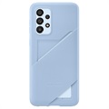 Coque Samsung Galaxy A33 5G Card Slot Cover EF-OA336TLEGWW - Bleu Arctique