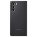 Étui Samsung Galaxy S21 5G Clear View EF-ZG991CBEGEE - Noir