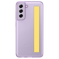 Coque Fine Samsung Galaxy S21 FE 5G avec Sangle EF-XG990CVEGWW - Lavande