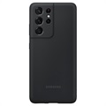 Coque en Silicone Samsung Galaxy S21 Ultra 5G EF-PG998TBEGWW - Noire