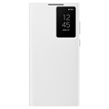 Étui Samsung Galaxy S22 Ultra 5G Smart Clear View EF-ZS908CWEGEE - Blanc