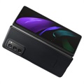 Coque Samsung Galaxy Z Fold2 5G en Cuir EF-VF916LBEGEU - Noire