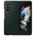 Coque Samsung Galaxy Z Fold3 5G en Cuir EF-VF926LGEGWW - Verte
