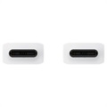 Câble USB-C / USB-C Samsung EP-DX510JWEGEU - 5A, 1.8m - Blanc