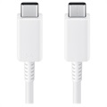 Câble USB-C / USB-C Samsung EP-DX510JWEGEU - 5A, 1.8m - Blanc