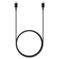 Câble USB-C / USB-C Samsung EP-DX310JBEGEU - 3A, 1.8m - Noir