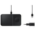 Chargeur Sans Fil Duo avec TA Samsung EP-P4300TBEGEU - Noir
