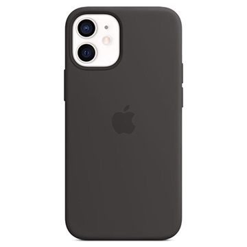 Coque Silicone avec MagSafe iPhone 12 Mini Apple MHKX3ZM/A - Noire