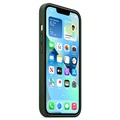Coque iPhone 13 Mini en Cuir avec MagSafe Apple MM0J3ZM/A - Vert Séquoia