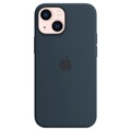 Coque iPhone 13 Mini en Silicone avec MagSafe Apple MM213ZM/A - Bleu Abysse