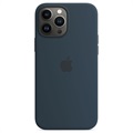 Coque iPhone 13 Pro Max en Silicone avec MagSafe Apple MM2T3ZM/A - Bleu Abysse