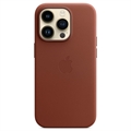 Coque iPhone 13 Pro Max en Cuir avec MagSafe Apple MM1R3ZM/A - Minuit