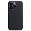 Coque iPhone 13 Pro en Cuir avec MagSafe Apple MM1H3ZM/A - Minuit
