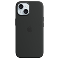 Coque iPhone 15 Plus en Silicone avec MagSafe Apple MT103ZM/A - Noir