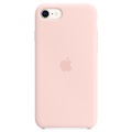 Coque iPhone 7/8/SE (2020)/SE (2022) en Silicone Apple MN6G3ZM/A - Rose Craie