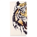 Étui Portefeuille Sony Xperia 10 IV - Série Glam - Tigre