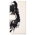 Étui Portefeuille Sony Xperia 10 IV - Série Glam - Tigre