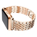 Bracelet Apple Watch Series 7/SE/6/5/4/3/2/1 Glam - 41mm/40mm/38mm - Rose Doré