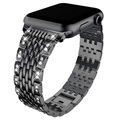 Bracelet Apple Watch Series 7/SE/6/5/4/3/2/1 Glam - 45mm/44mm/42mm - Noir