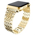Bracelet Apple Watch Series 7/SE/6/5/4/3/2/1 Glam - 45mm/44mm/42mm - Doré