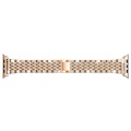 Bracelet Apple Watch Series 7/SE/6/5/4/3/2/1 Glam - 45mm/44mm/42mm - Rose Doré